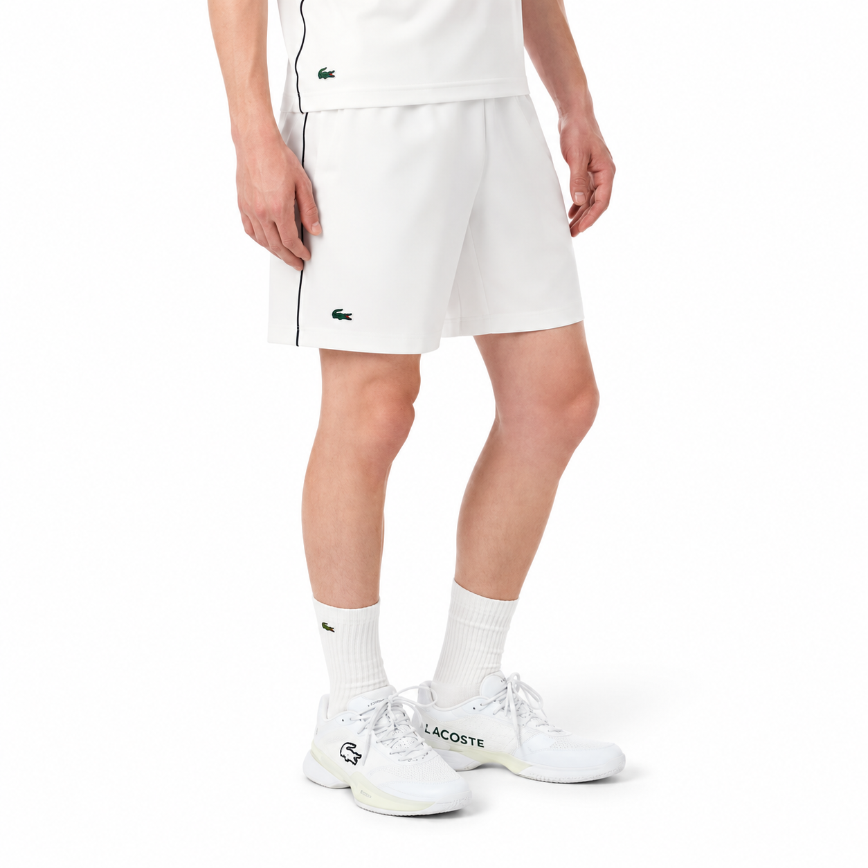 Short Lacoste Heritage Ultra-Dry - Branco